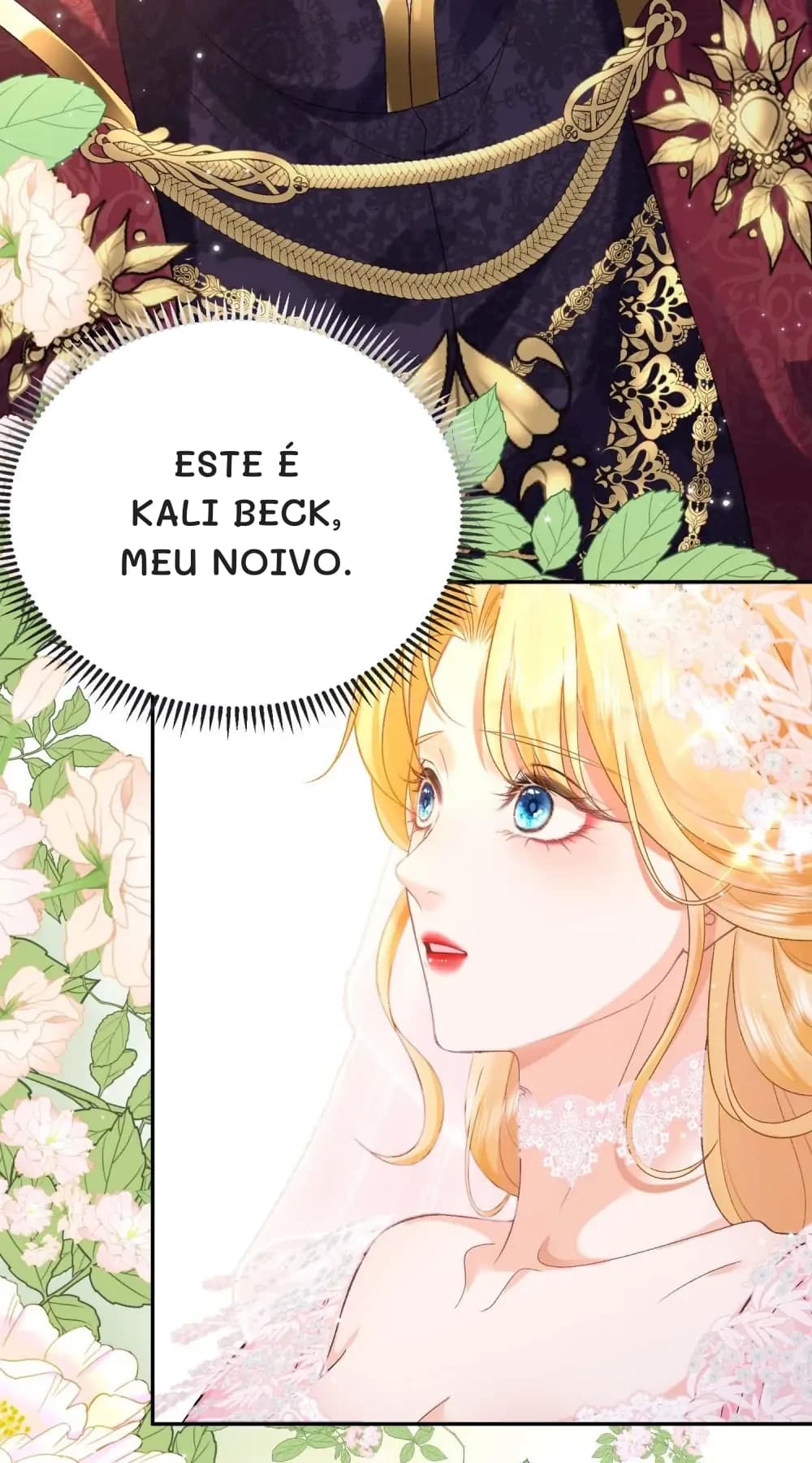 Este é Kali Beck, meu noivo.