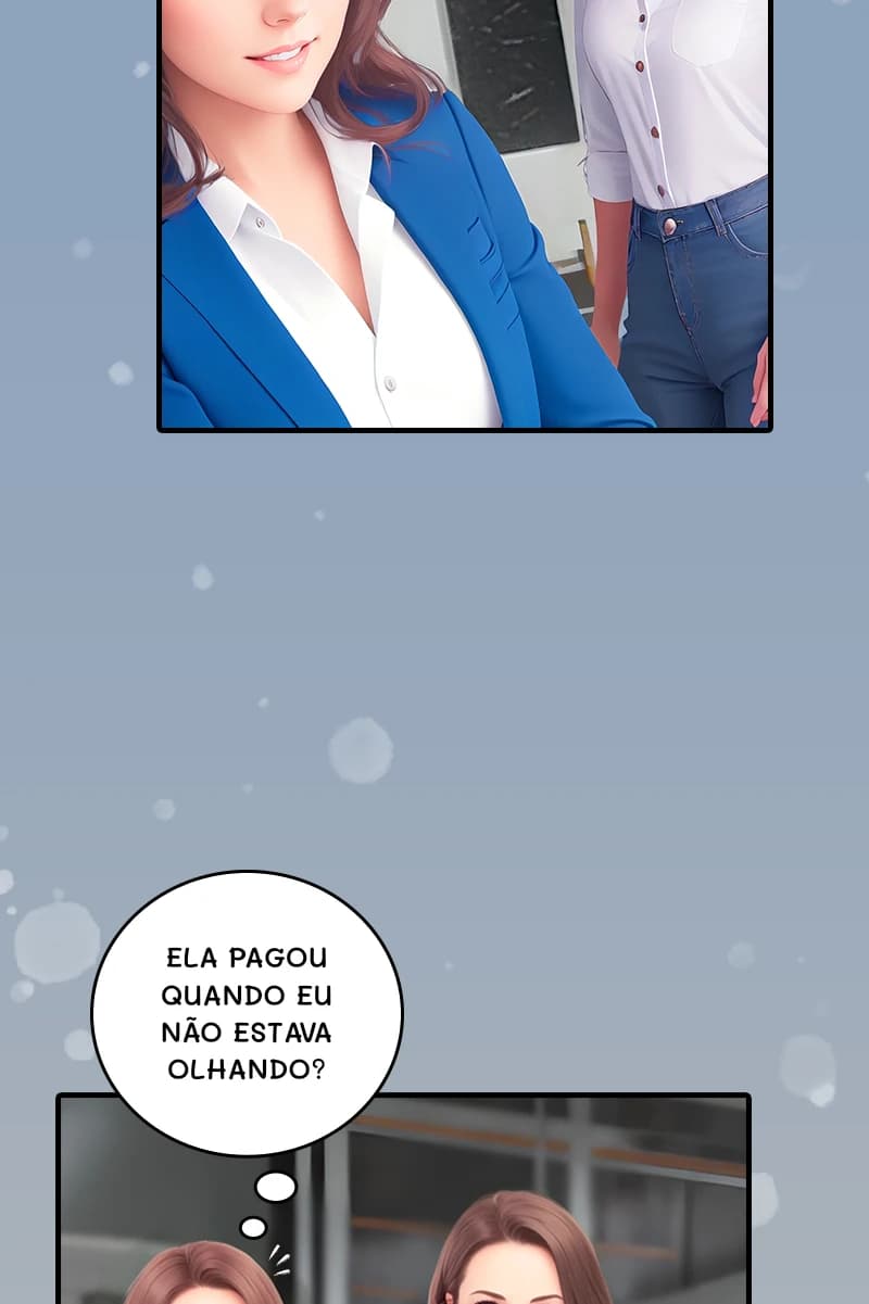 Ela pagou quando eu não estava olhando?