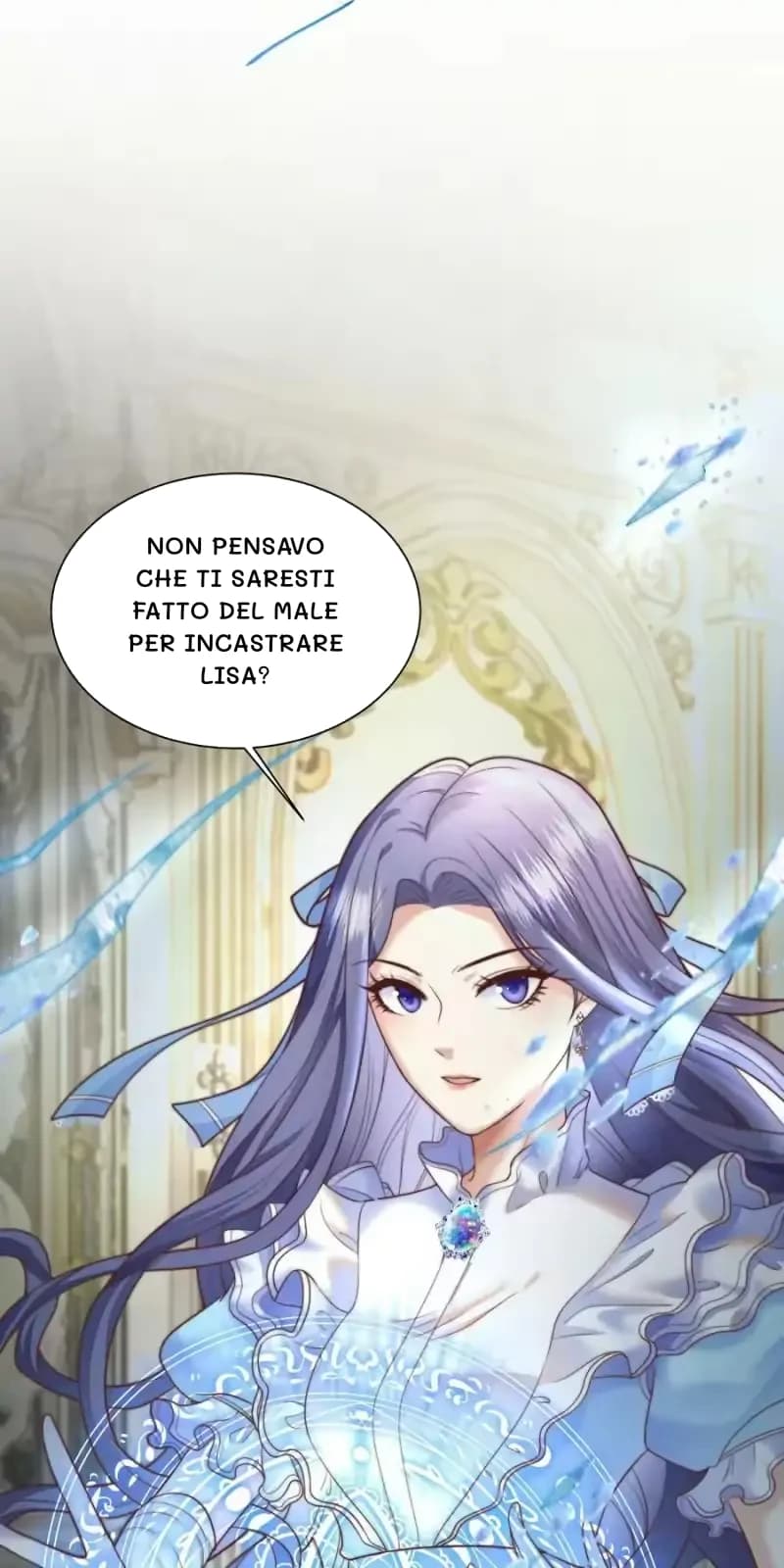 Non pensavo che ti saresti fatto del male per incastrare Lisa?