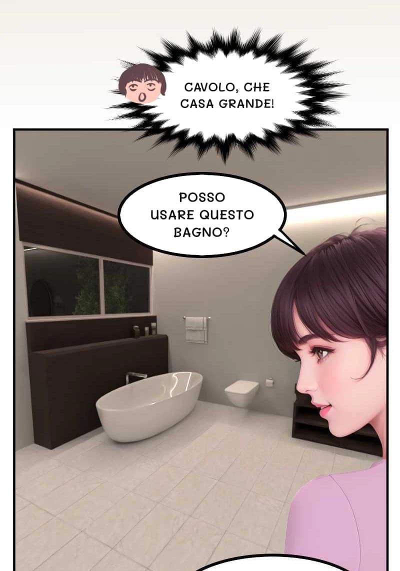 CAVOLO, CHE CASA GRANDE!
POSSO USARE QUESTO BAGNO?