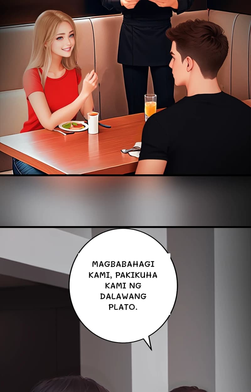 Magbabahagi kami, pakikuha kami ng dalawang plato.