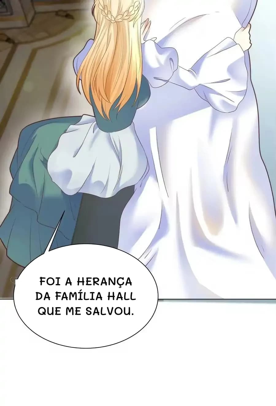 Foi a herança da família Hall que me salvou.