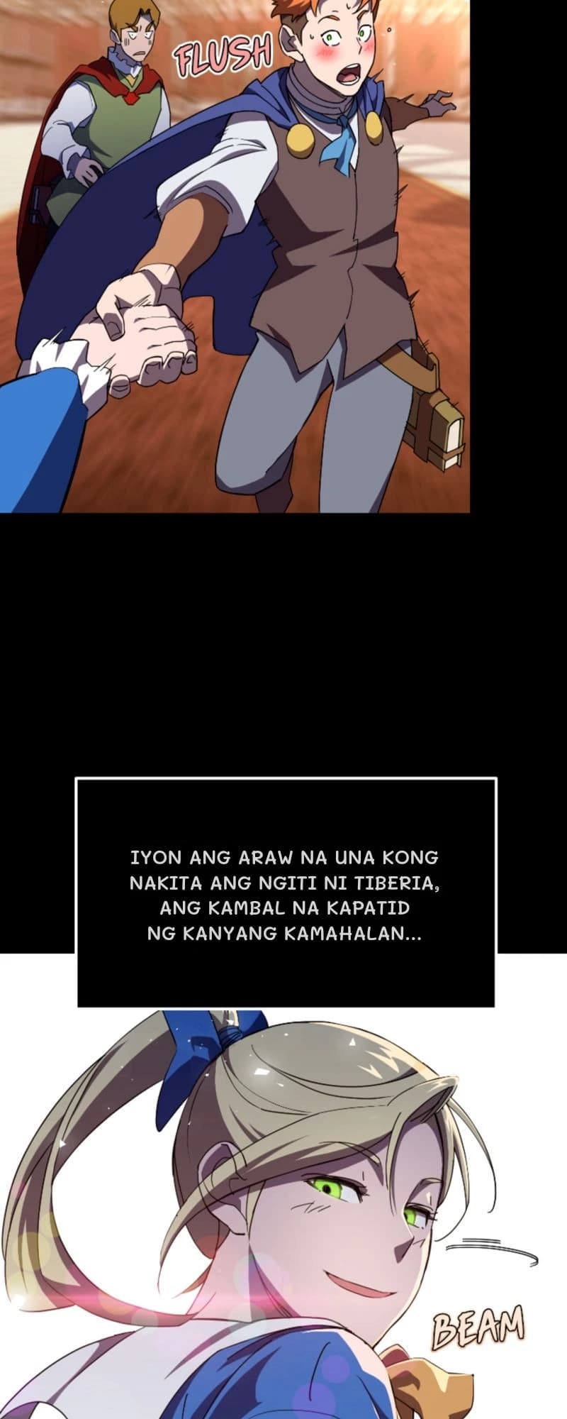 Iyon ang araw na una kong nakita ang ngiti ni tiberia, ang kambal na kapatid ng kanyang kamahalan...