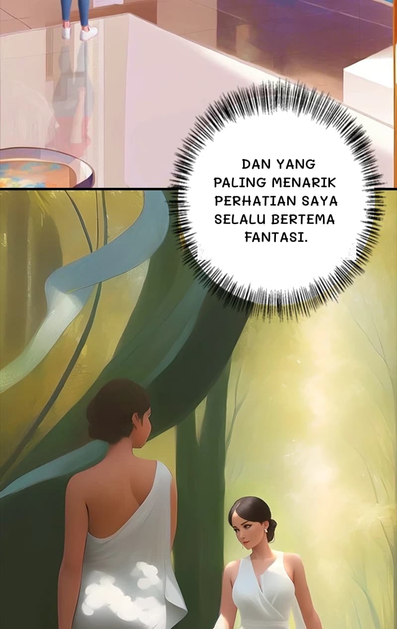 Dan yang paling menarik perhatian saya selalu bertema fantasi.