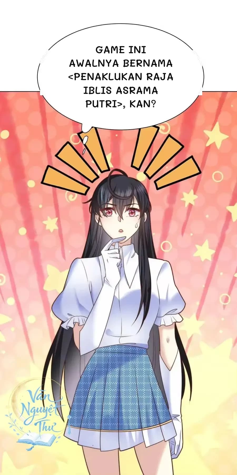 Game ini awalnya bernama <Penaklukan Raja Iblis Asrama Putri>, kan?