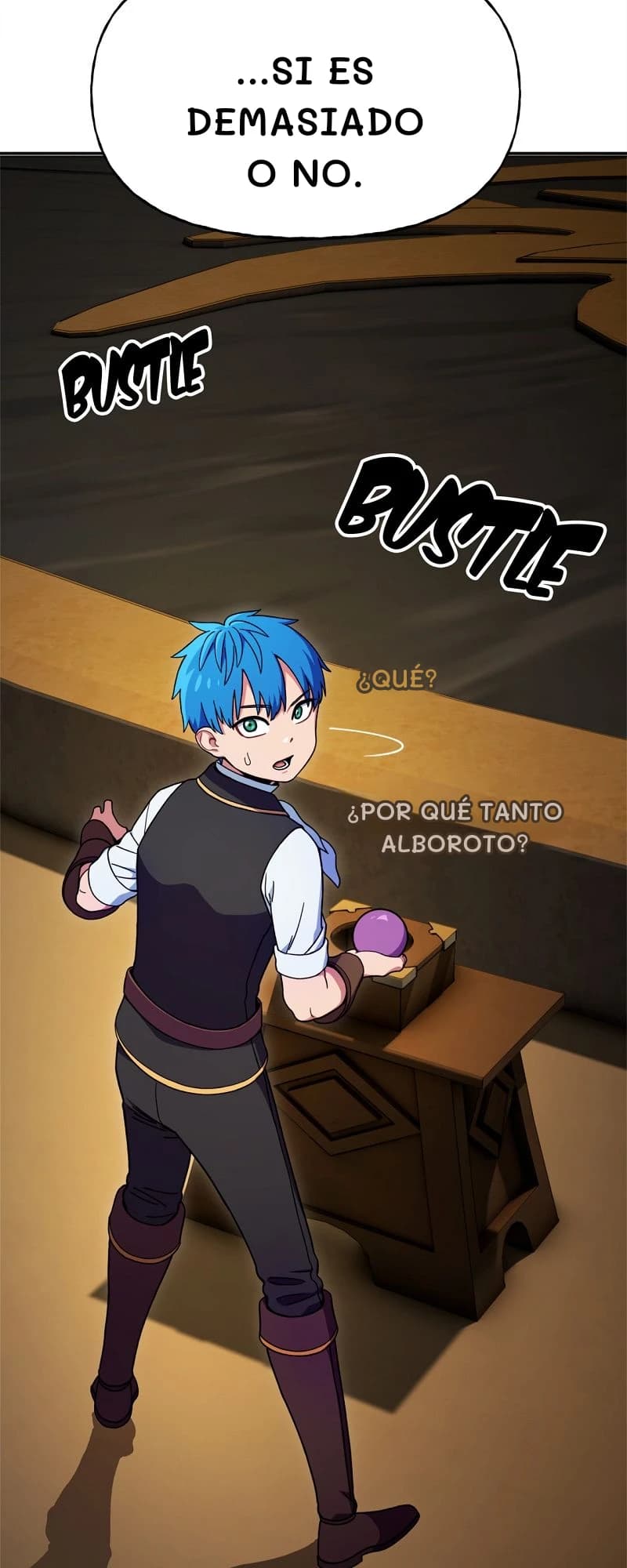 ...si es demasiado o no.
¿Qué?
¿Por qué tanto alboroto?