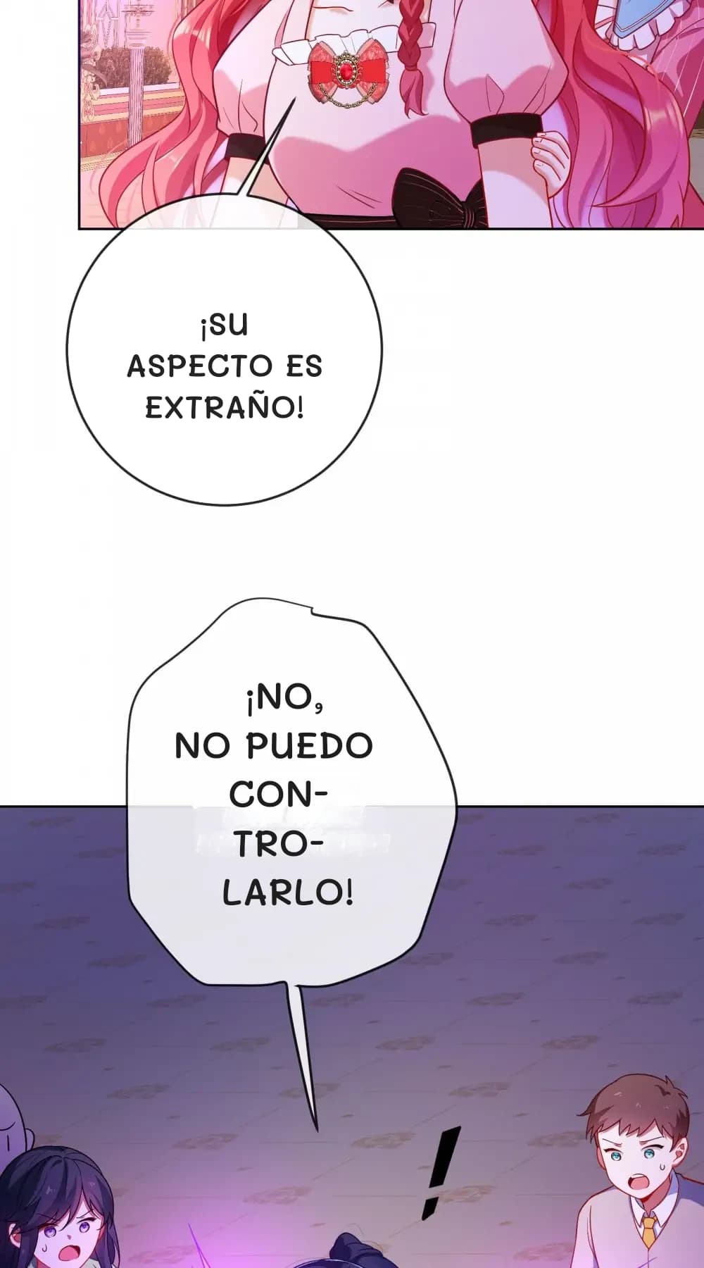 ¡Su aspecto es extraño!
¡No, no puedo controlarlo!