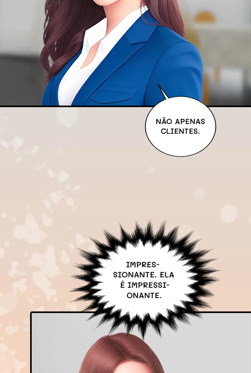 Não apenas clientes.
Impressionante. Ela é impressionante.