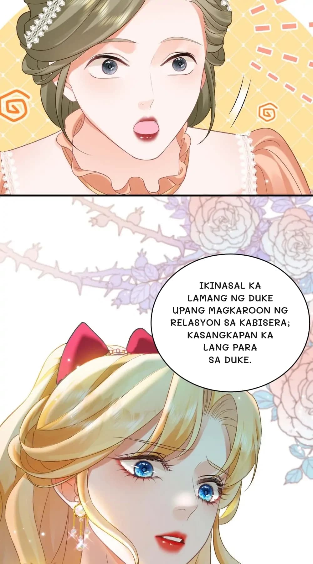 Ikinasal ka lamang ng Duke upang magkaroon ng relasyon sa kabisera; kasangkapan ka lang para sa Duke.