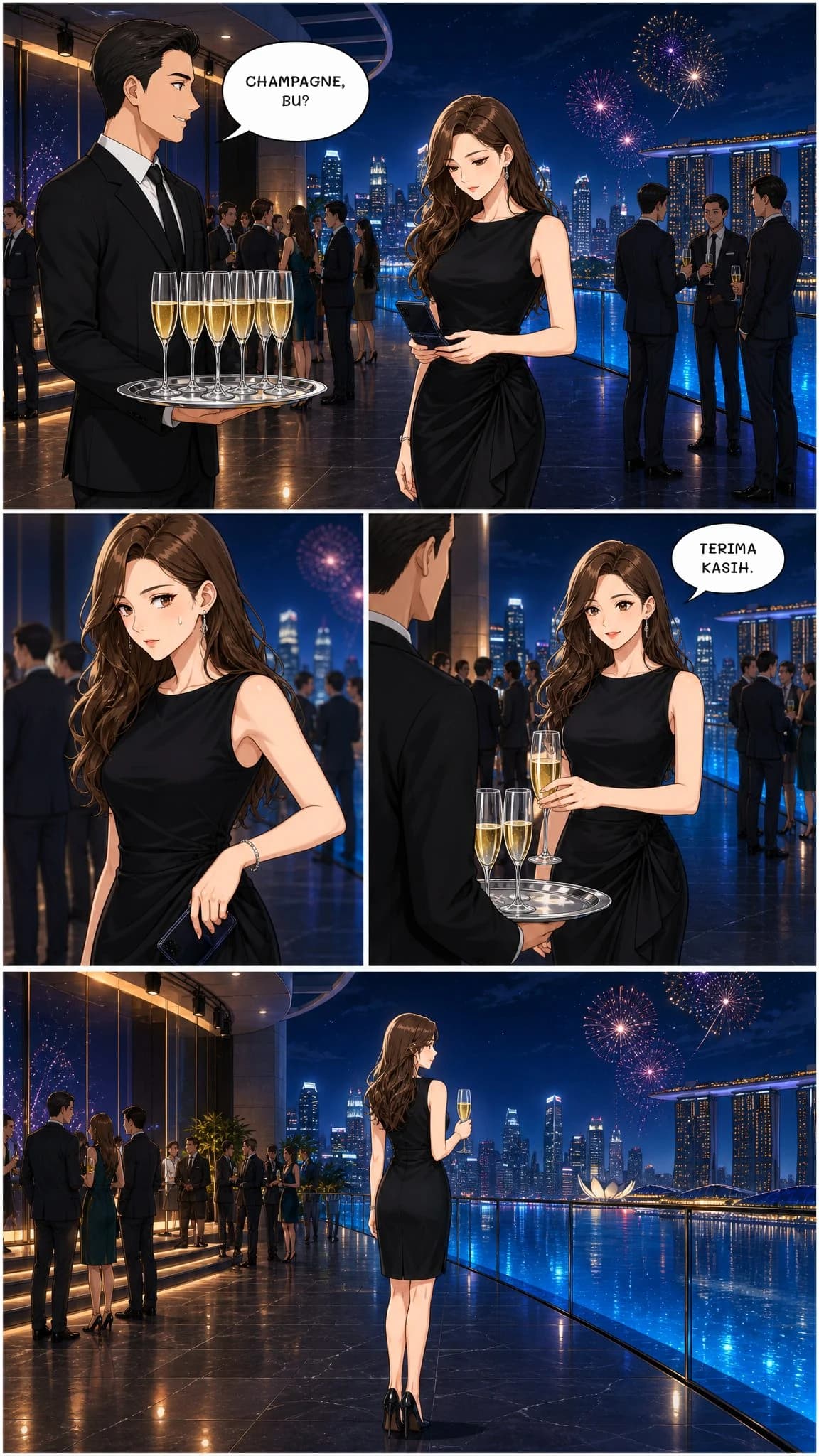 CHAMPAGNE, BU?
Terima kasih.