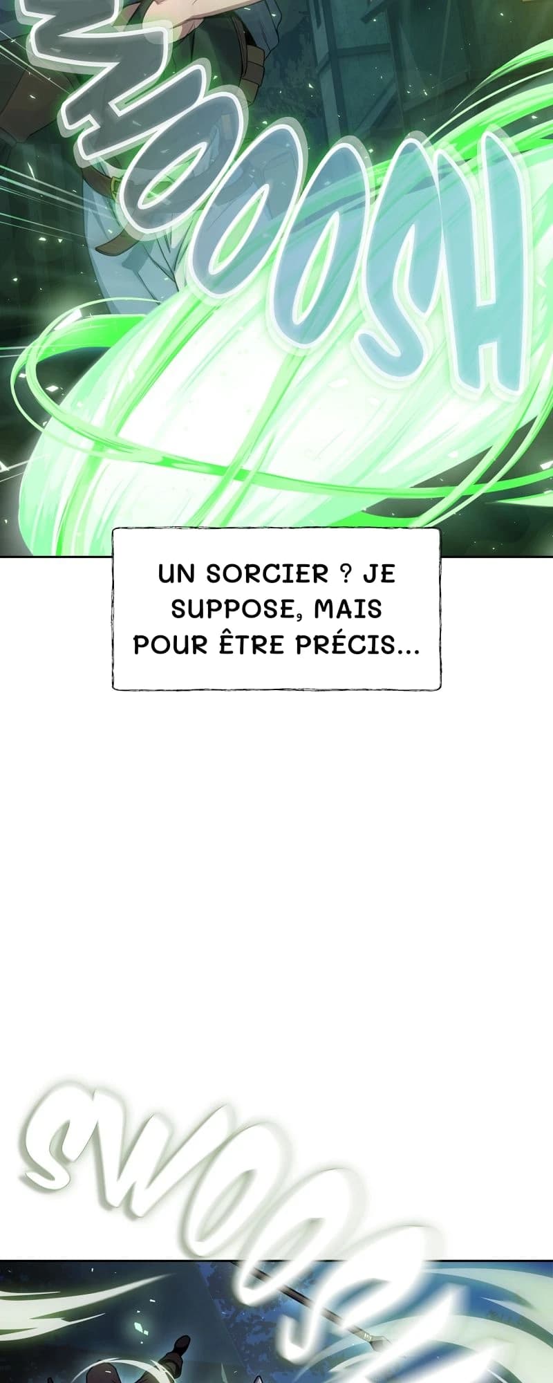 Un sorcier ? Je suppose, mais pour être précis…