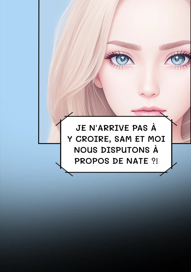 Je n'arrive pas à y croire, Sam et moi nous disputons à propos de Nate ?!