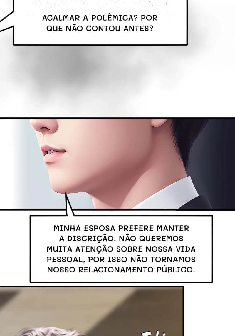 ACALMAR A POLÊMICA? POR QUE NÃO CONTOU ANTES?
MINHA ESPOSA PREFERE MANTER A DISCRIÇÃO. NÃO QUEREMOS MUITA ATENÇÃO SOBRE NOSSA VIDA PESSOAL, POR ISSO NÃO TORNAMOS NOSSO RELACIONAMENTO PÚBLICO.