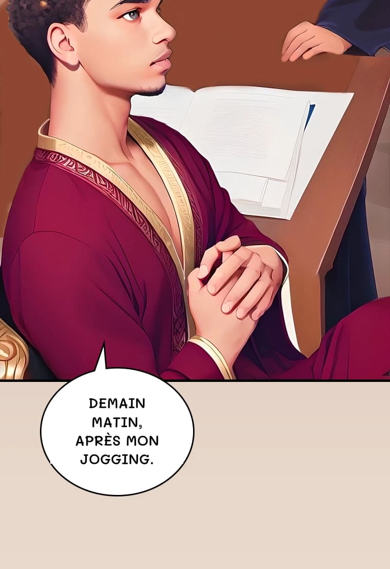 Demain matin, après mon jogging.