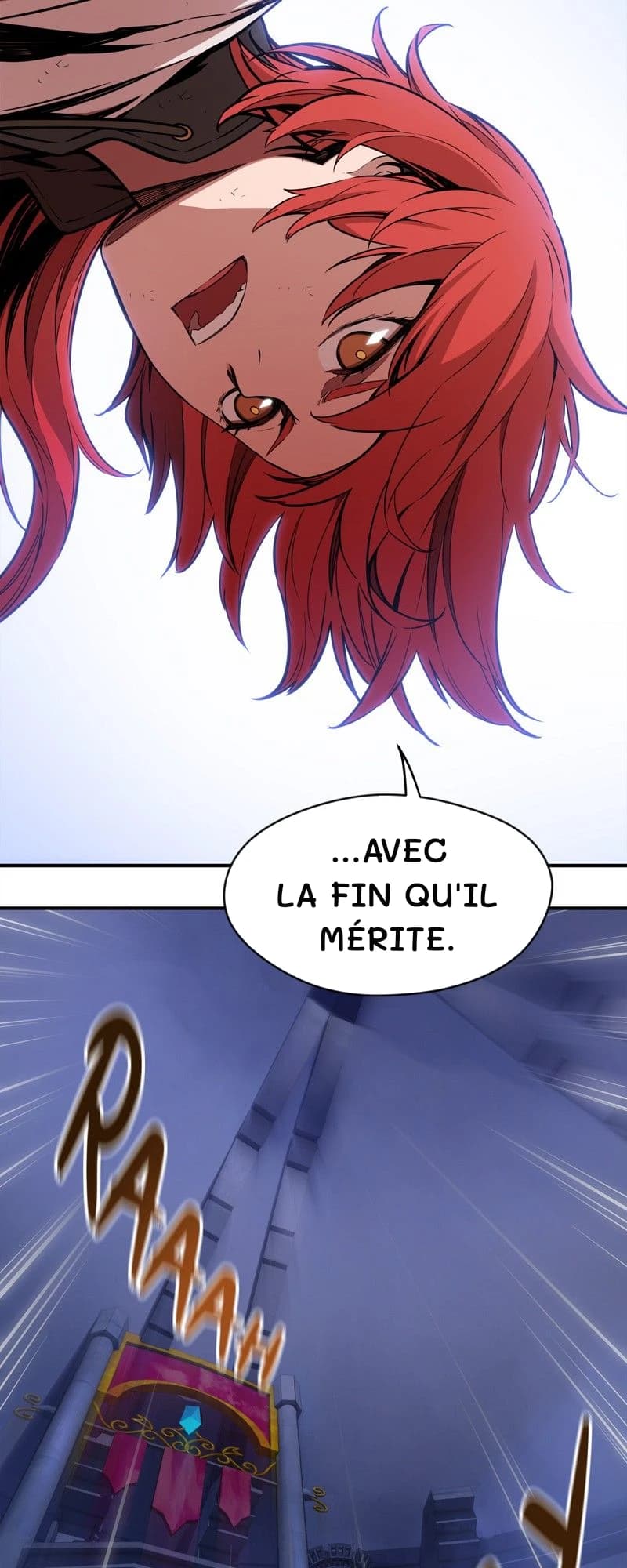 …avec la fin qu'il mérite.