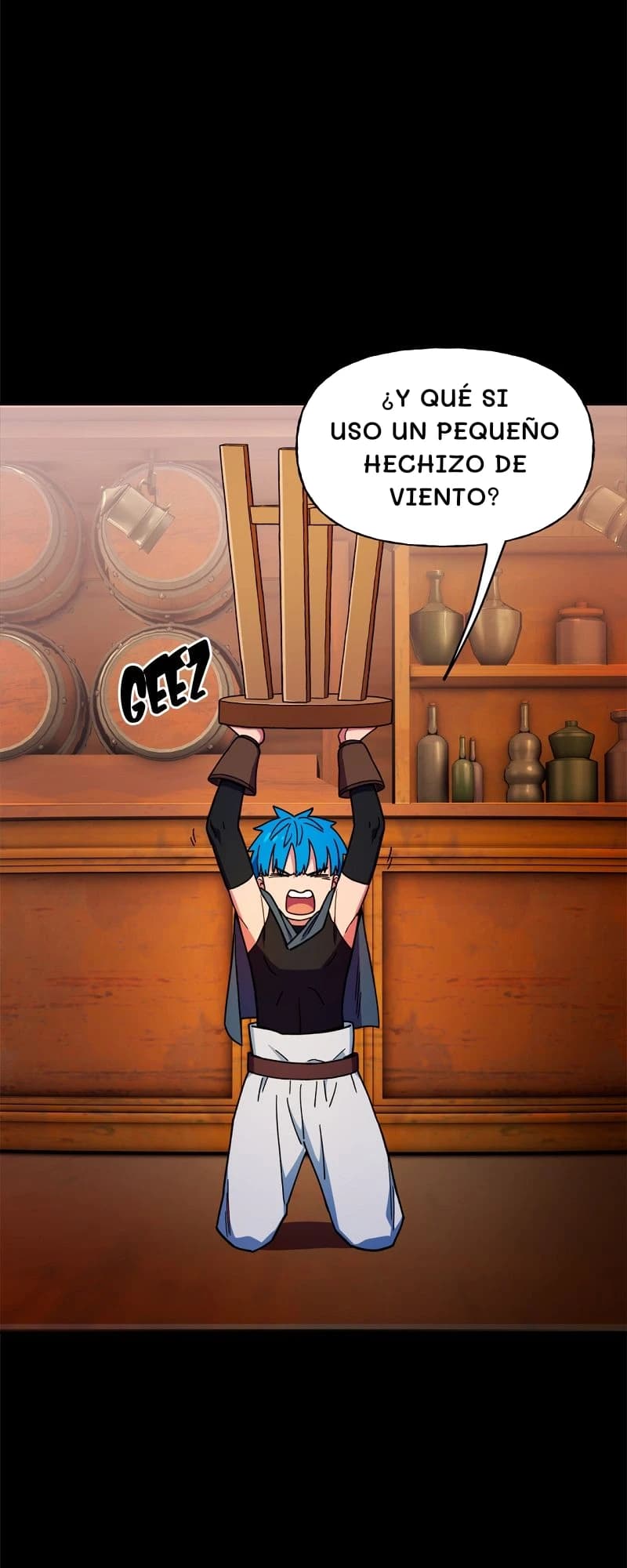 ¿Y qué si uso un pequeño hechizo de viento?