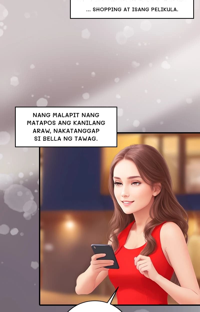 ... Shopping at isang pelikula.
Nang malapit nang matapos ang kanilang araw, nakatanggap si bella ng tawag.