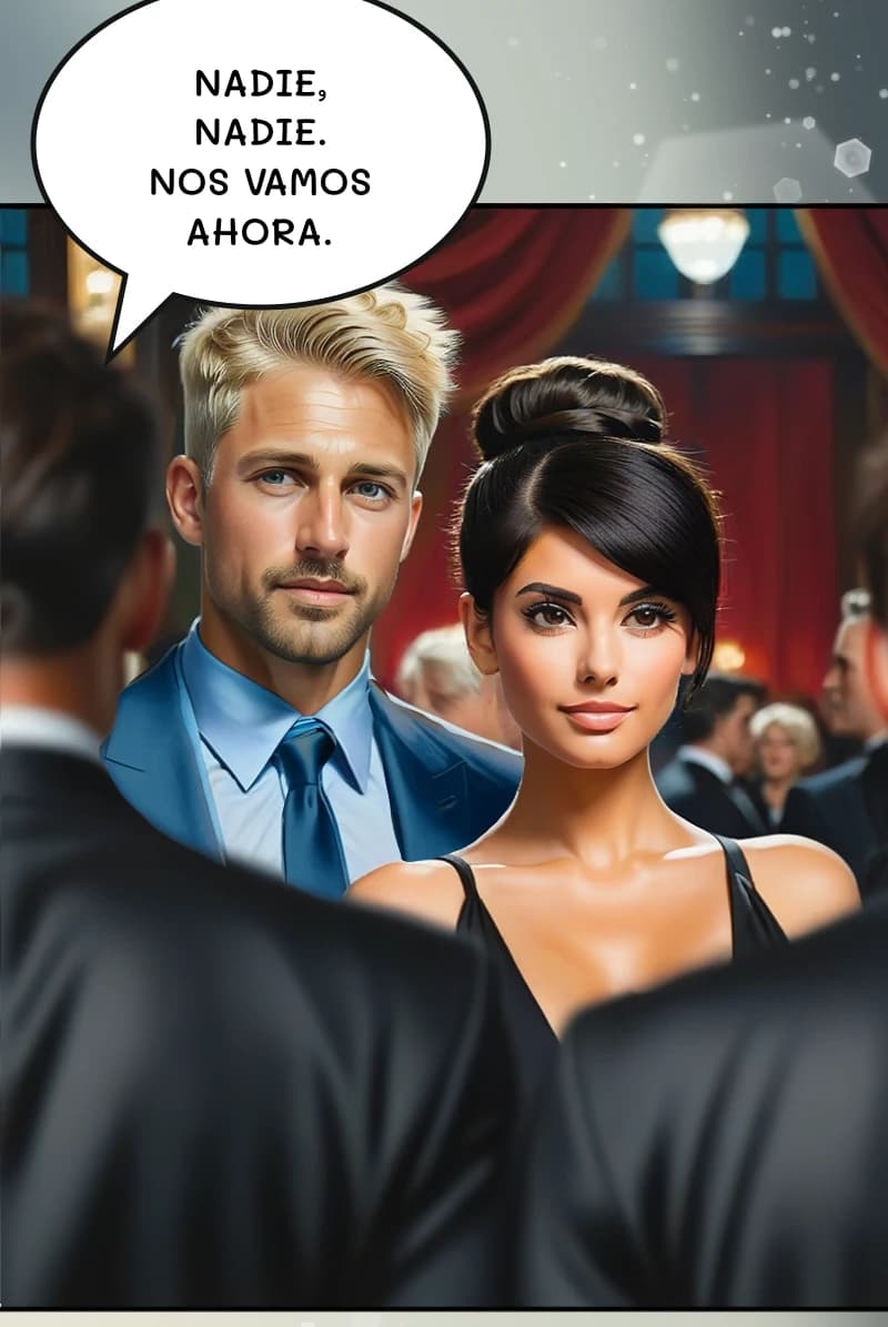 Nadie, nadie. Nos vamos ahora.