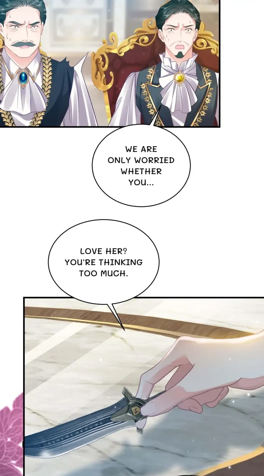 We are only worried whether you...
Love her? You're thinking too much.