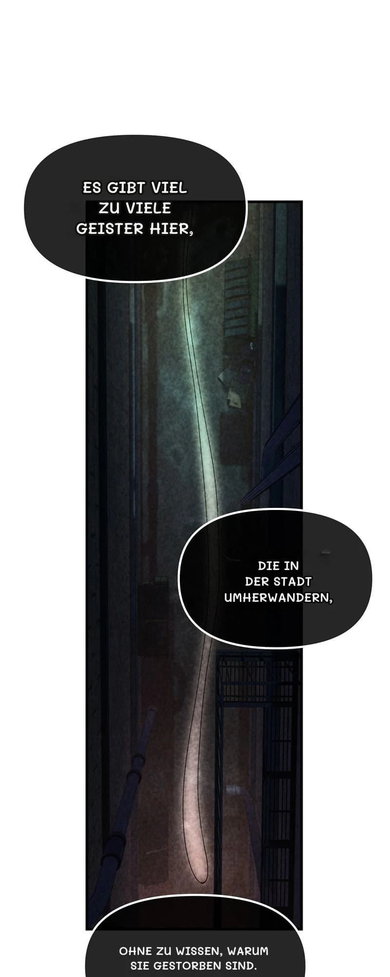 Es gibt viel zu viele Geister hier,
die in der Stadt umherwandern,
ohne zu wissen, warum sie gestorben sind.