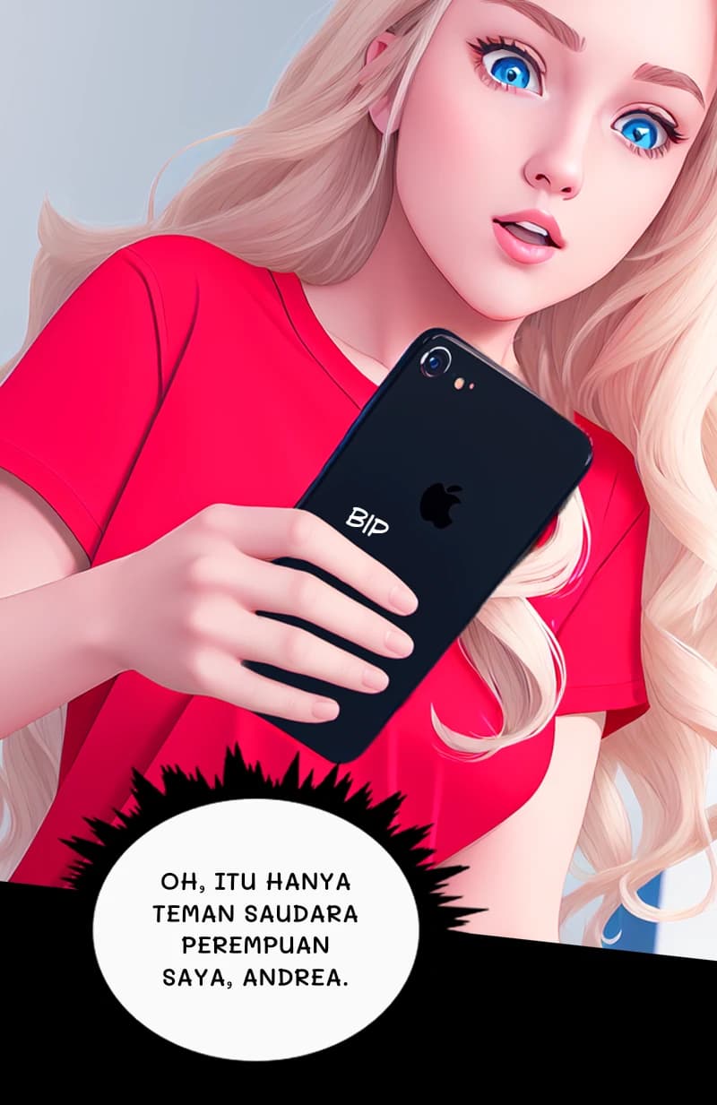 Oh, itu hanya teman saudara perempuan saya, Andrea.
