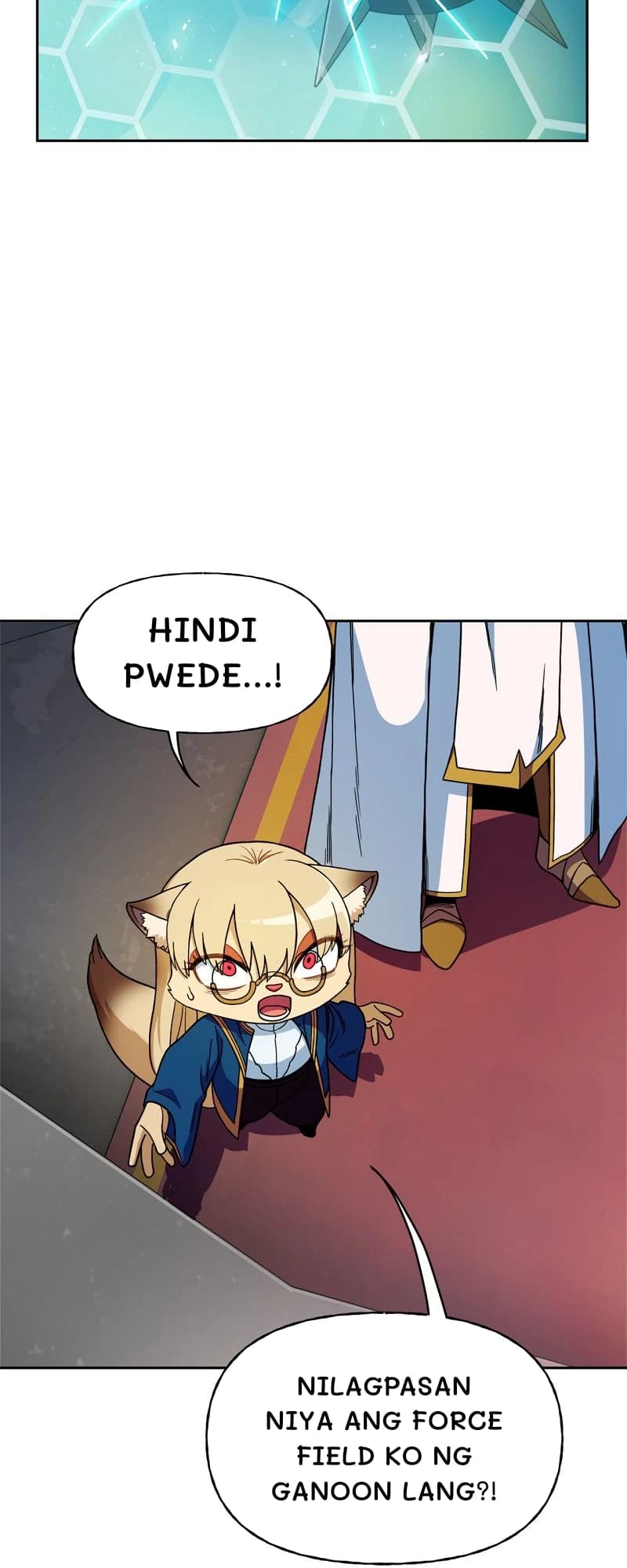 Hindi pwede...!
Nilagpasan niya ang force field ko ng ganoon lang?!
