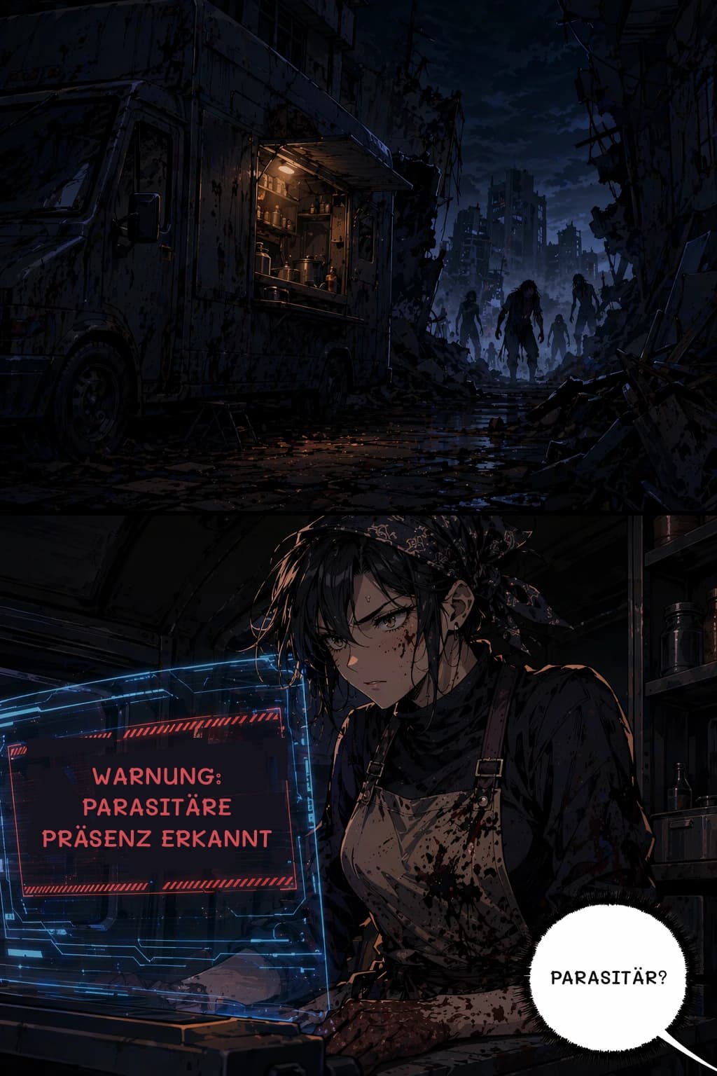 PARASITÄR?
WARNUNG: PARASITÄRE PRÄSENZ ERKANNT