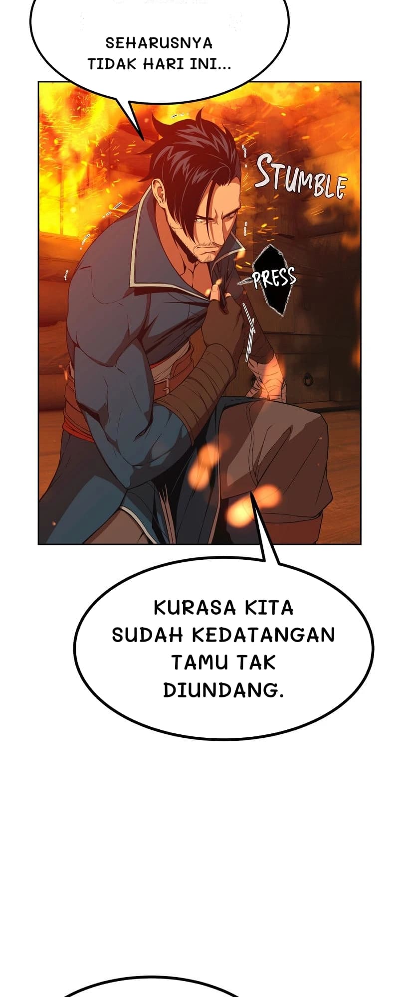 Seharusnya tidak hari ini...
Kurasa kita sudah kedatangan tamu tak diundang.