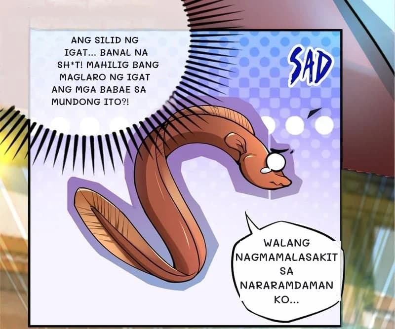 Ang silid ng igat... Banal na sh*t! Mahilig bang maglaro ng igat ang mga babae sa mundong ito?!
Walang nagmamalasakit sa nararamdaman ko...