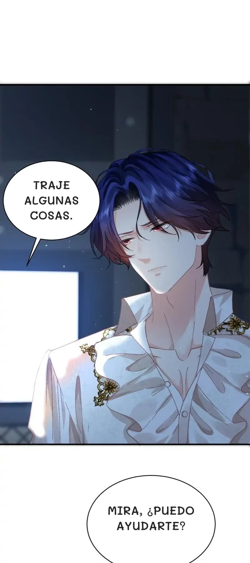 Traje algunas cosas.
Mira, ¿puedo ayudarte?