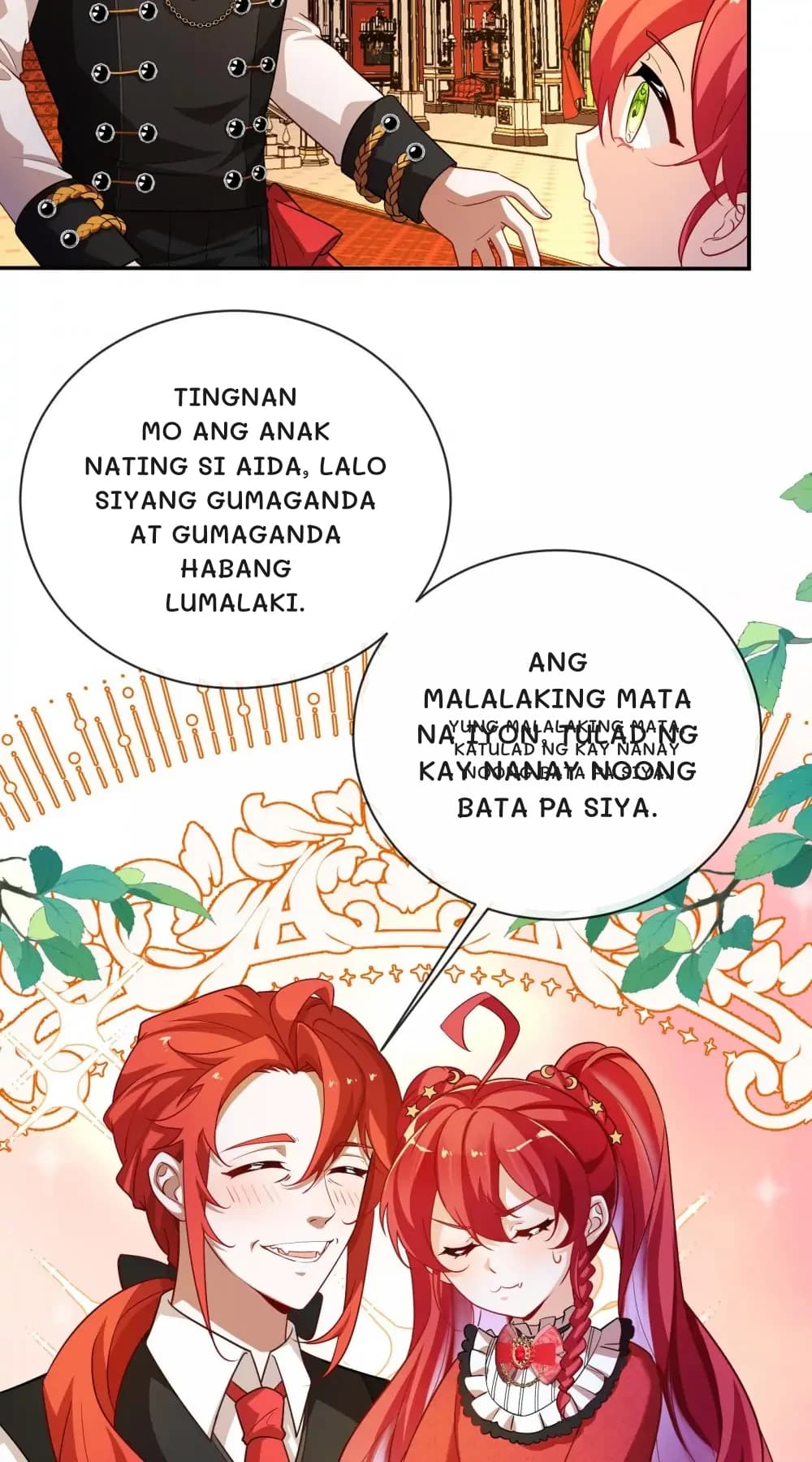 Tingnan mo ang anak nating si Aida, lalo siyang gumaganda at gumaganda habang lumalaki.
Ang malalaking mata na iyon, tulad ng kay Nanay noong bata pa siya.
Yung malalaking mata, katulad ng kay Nanay noong bata pa siya.