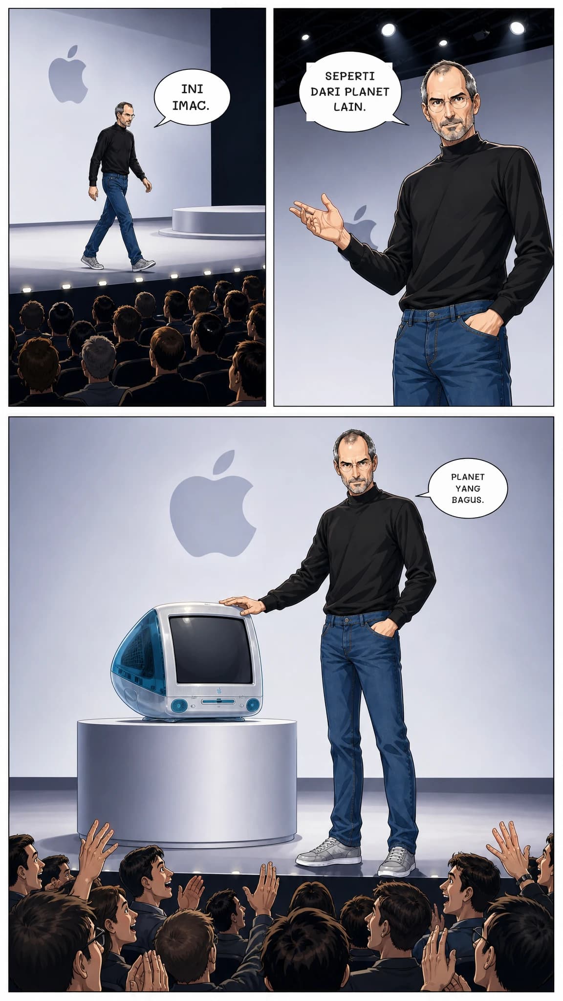 INI IMAC.
SEPERTI DARI PLANET LAIN.
PLANET YANG BAGUS.