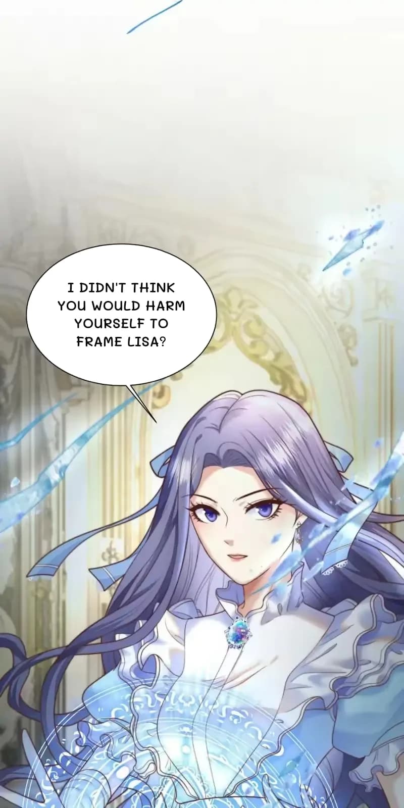I didn't think you would harm yourself to frame Lisa?