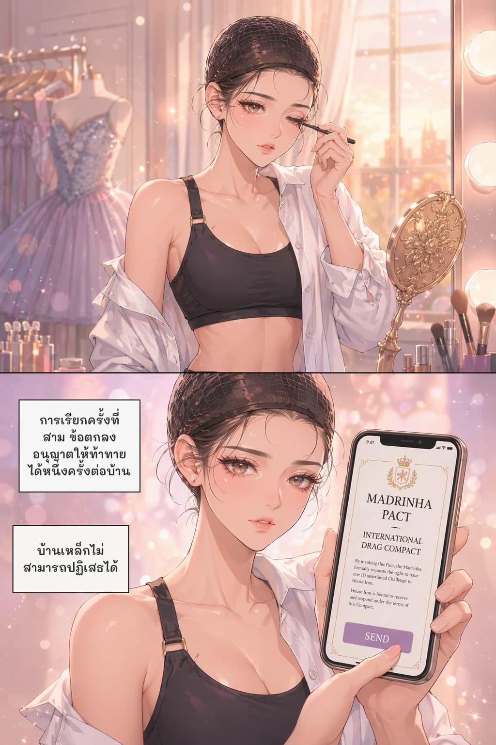 การเรียกครั้งที่สาม ข้อตกลงอนุญาตให้ท้าทายได้หนึ่งครั้งต่อบ้าน
บ้านเหล็กไม่สามารถปฏิเสธได้