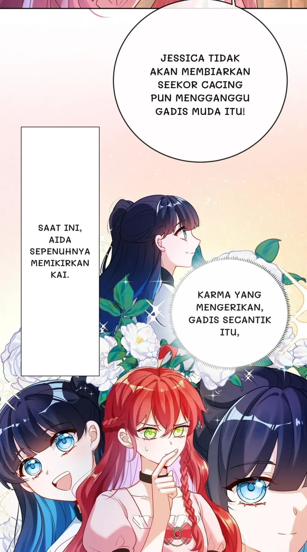 Jessica tidak akan membiarkan seekor cacing pun mengganggu gadis muda itu!
Saat ini, Aida sepenuhnya memikirkan Kai.
Karma yang mengerikan, gadis secantik itu,