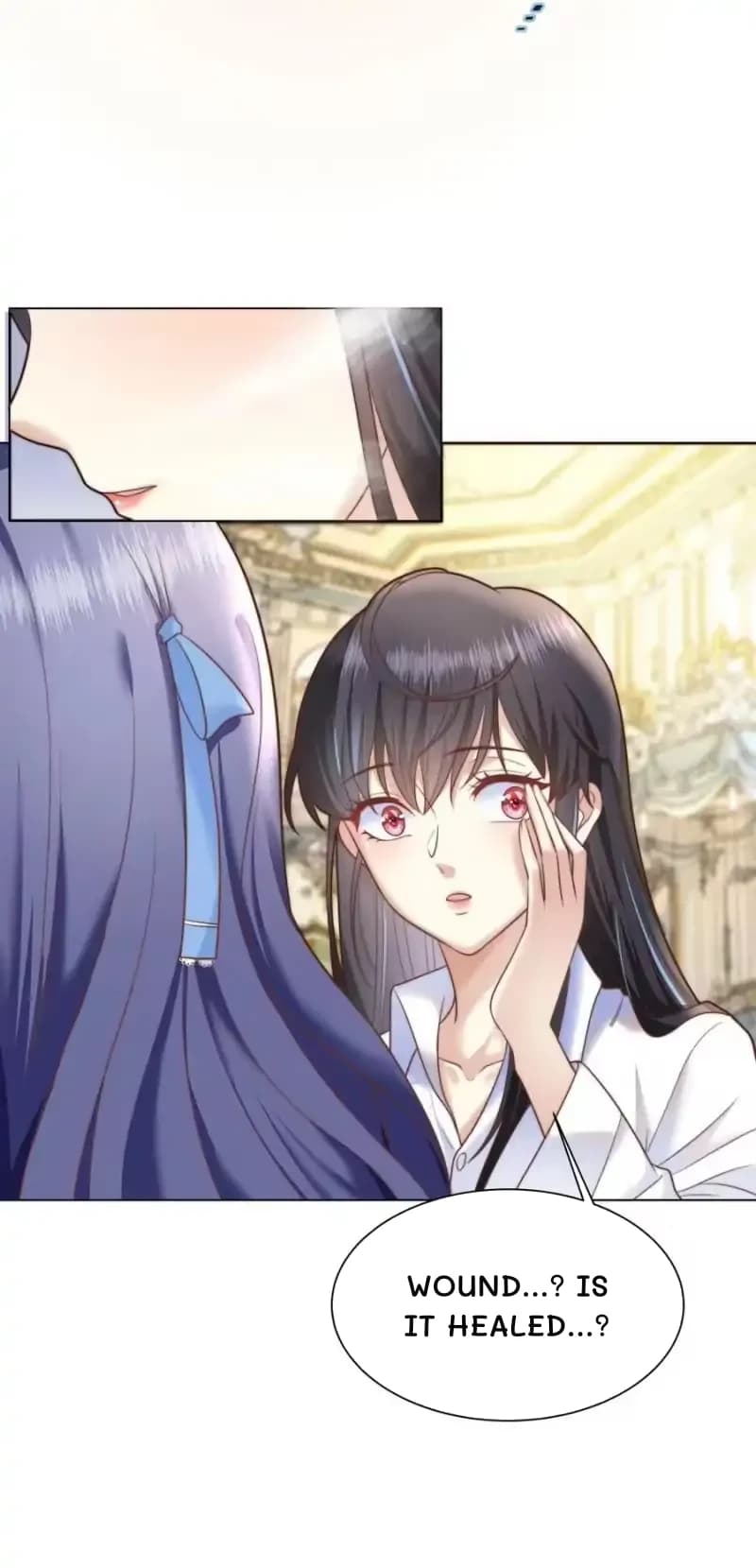 Wound...? Is it healed...?
