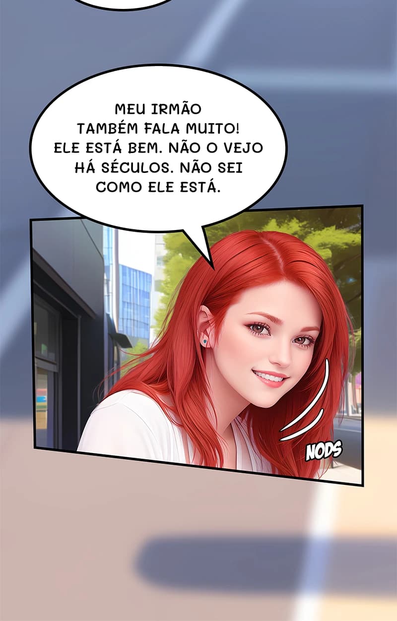 Meu irmão também fala muito! Ele está bem. Não o vejo há séculos. Não sei como ele está.