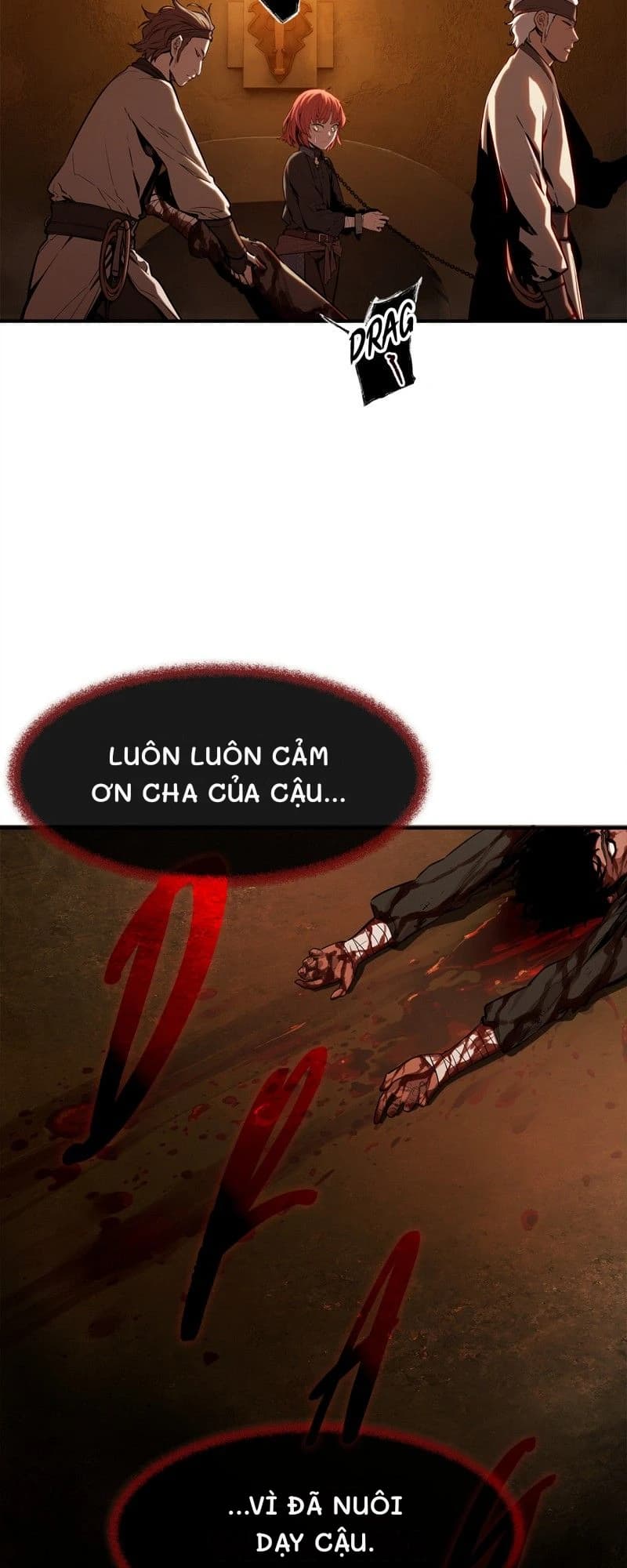 Luôn luôn cảm ơn cha của cậu...
...vì đã nuôi dạy cậu.