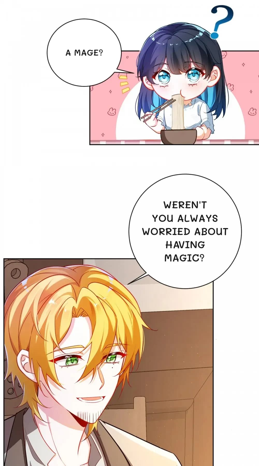 A mage?
Weren't you always worried about having magic?