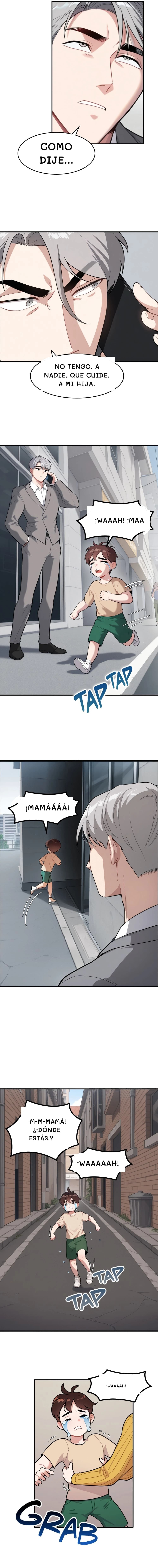 Como dije...
No tengo. A nadie. Que cuide. A mi hija.
¡Waaah! ¡Maa
¡Mamáááá!
¡M-m-mamá! ¿¡Dónde estás!?
¡Waaaaah!
¡Waaaah!