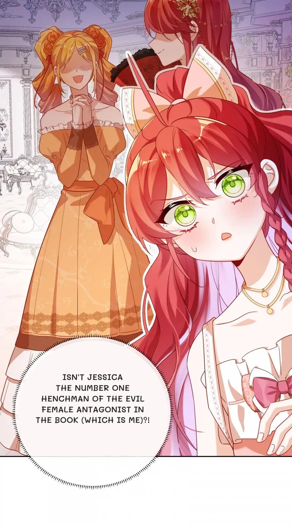 Isn't Jessica the number one henchman of the evil female antagonist in the book (which is me)?!