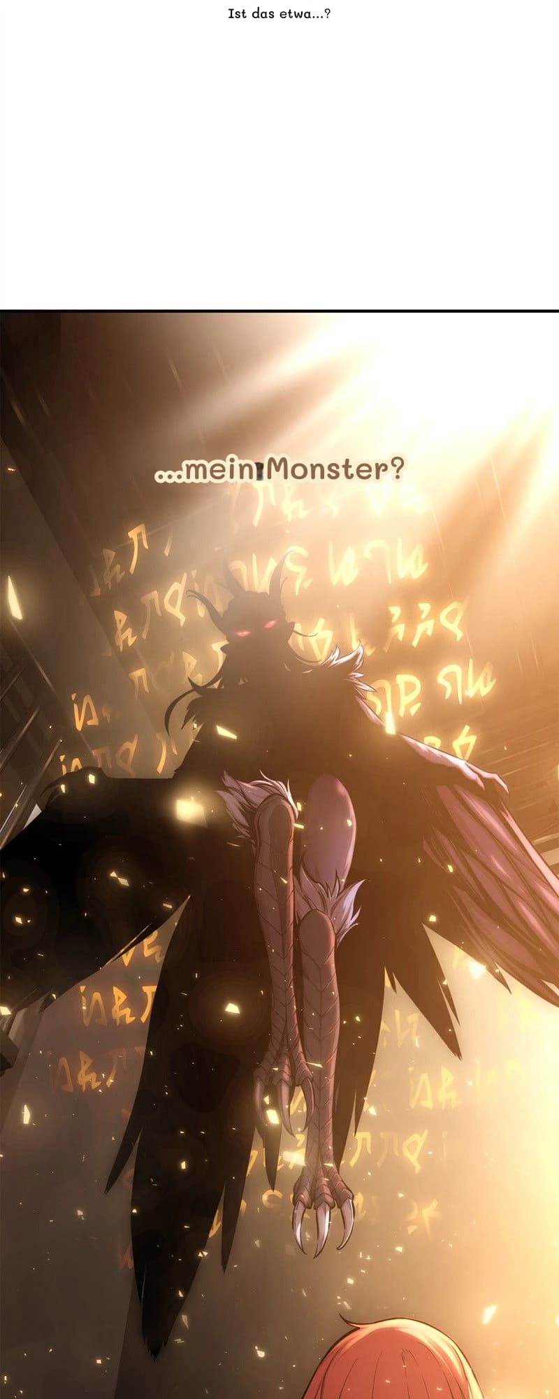 Ist das etwa...?
...mein Monster?
