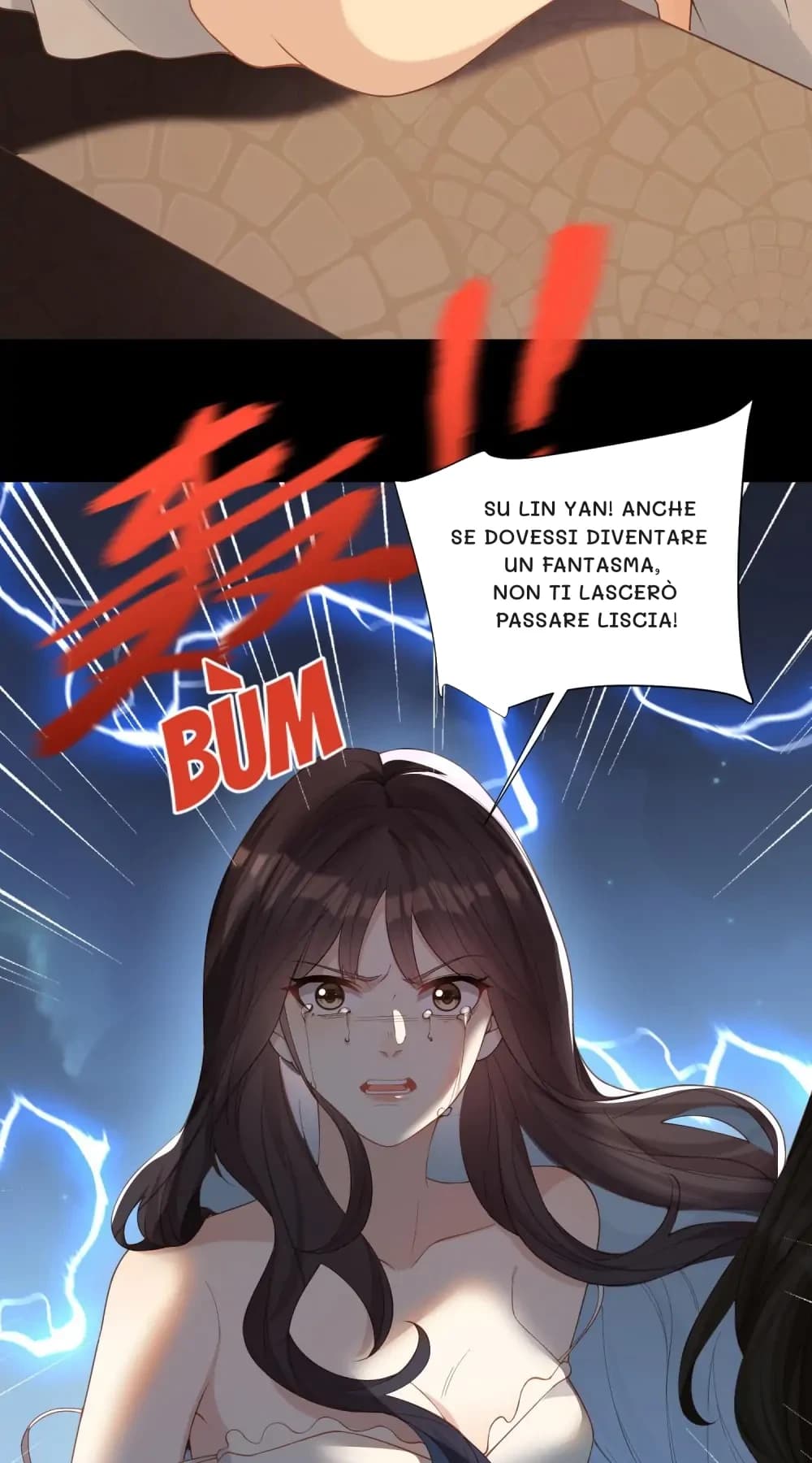 Su Lin Yan! Anche se dovessi diventare un fantasma, non ti lascerò passare liscia!