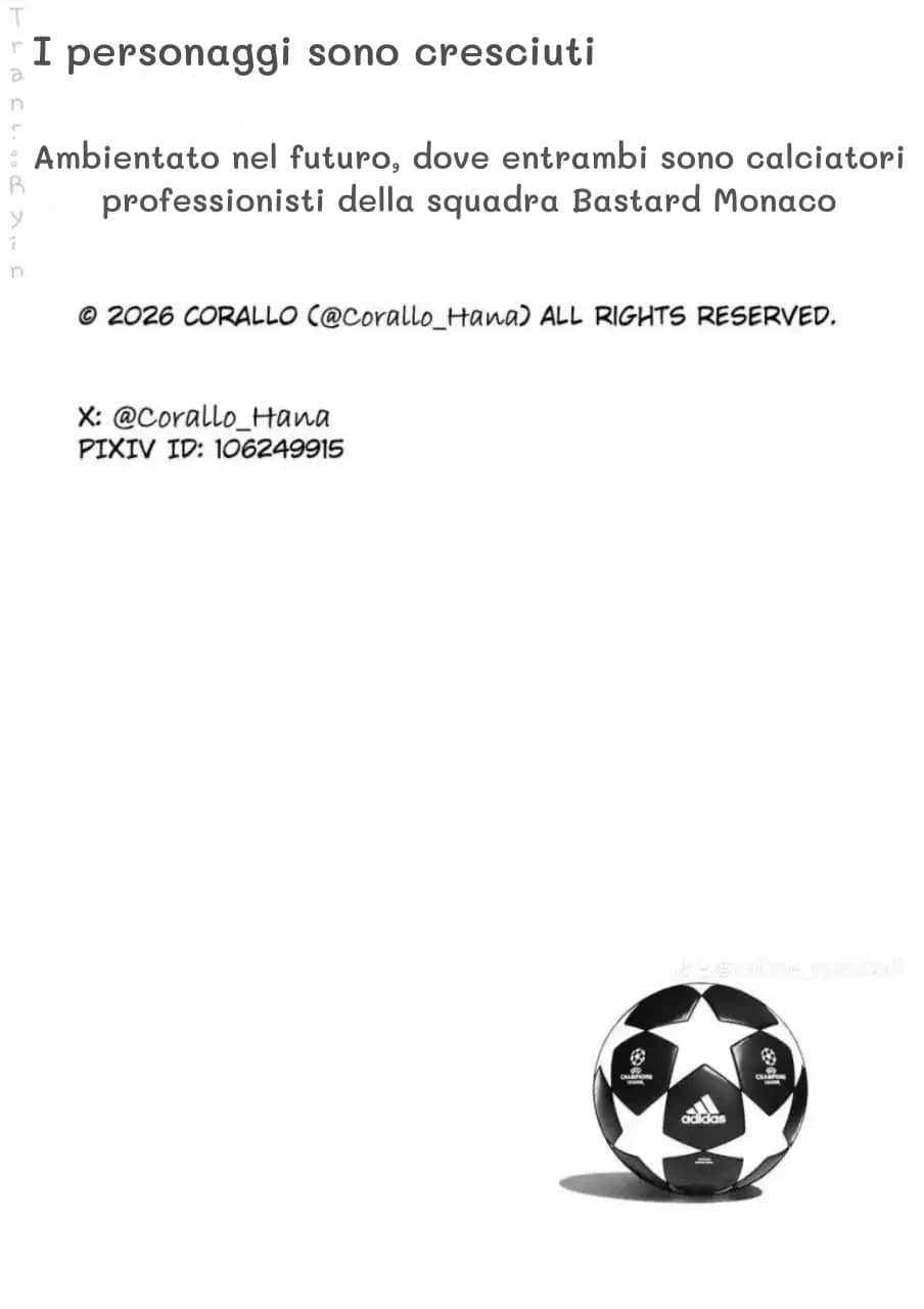 I personaggi sono cresciuti
Ambientato nel futuro, dove entrambi sono calciatori professionisti della squadra Bastard Monaco