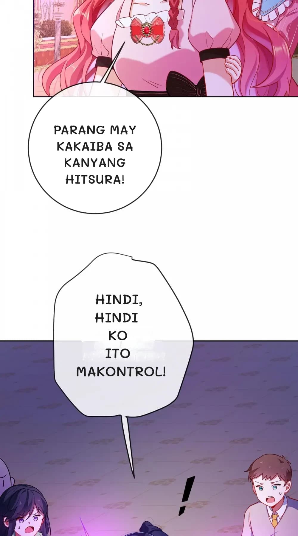 Parang may kakaiba sa kanyang hitsura!
Hindi, hindi ko ito makontrol!