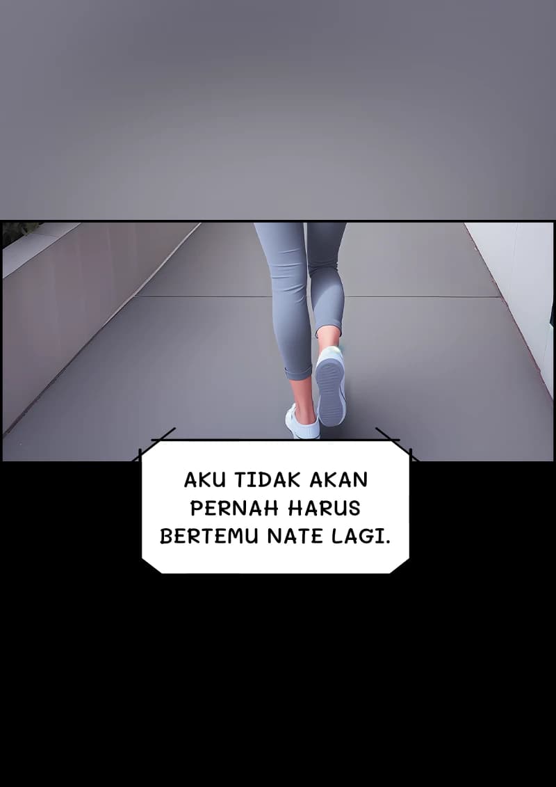Aku tidak akan pernah harus bertemu Nate lagi.