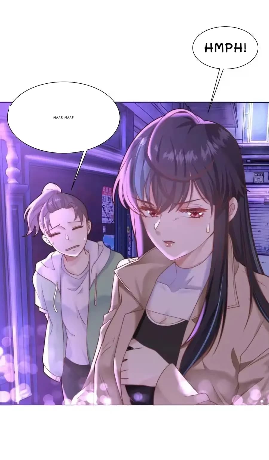 Hmph!
Maaf, maaf