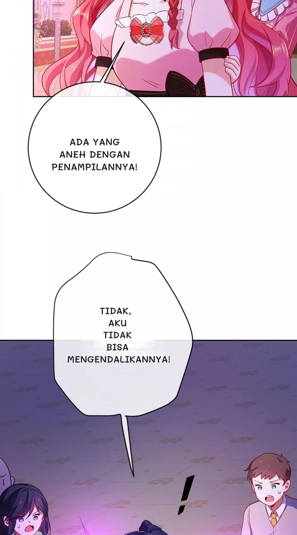Ada yang aneh dengan penampilannya!
Tidak, aku tidak bisa mengendalikannya!