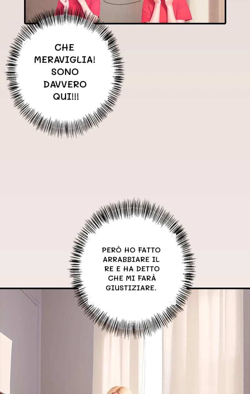 Che meraviglia! Sono davvero qui!!!
Però ho fatto arrabbiare il re e ha detto che mi farà giustiziare.