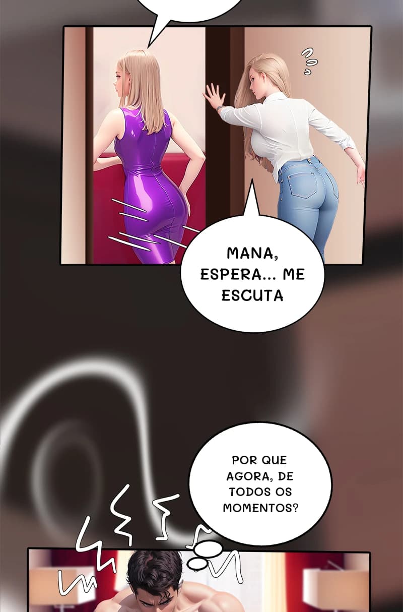 Mana, espera... Me escuta
Por que agora, de todos os momentos?